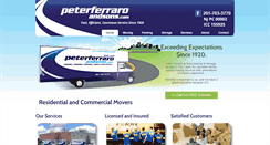 Desktop Screenshot of peterferraroandsons.com